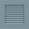 Ekena Millwork 12"W x 12"H True Fit PVC Louver Shutters Sample, Peaceful Blue SAMPLE-TFPLVSB - alternate 1